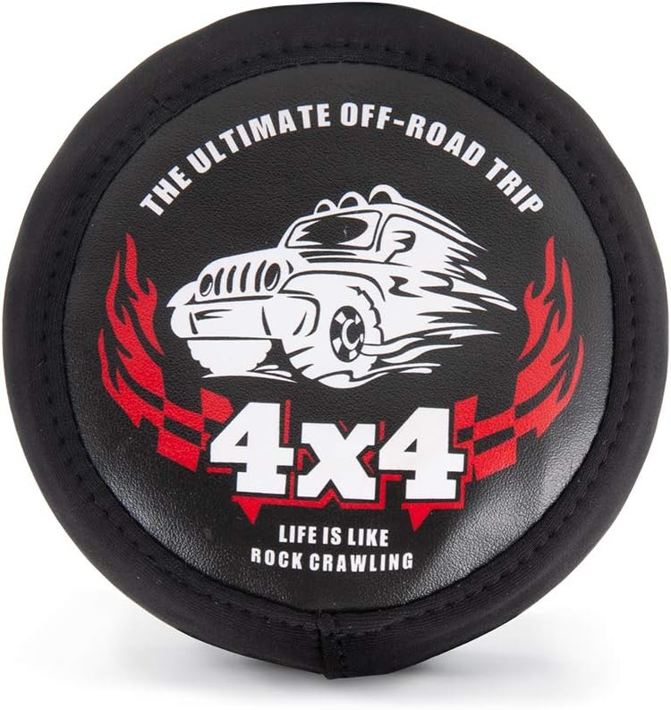 RCLIONS RC Car Spare Tires Cover Wheels Cover for 1/10th Crawler Truck Car TRX4(A Style)