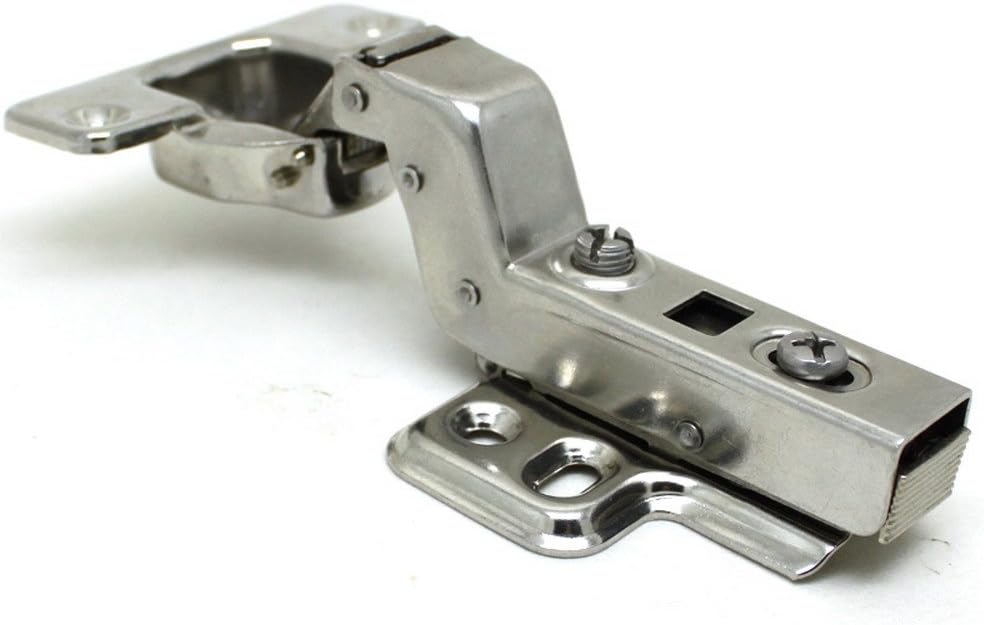 Temax SS304 Insert Stainless steel Hydraulic Brass Buffer Nickel Cabinet Gate Hinge Pack Of 2