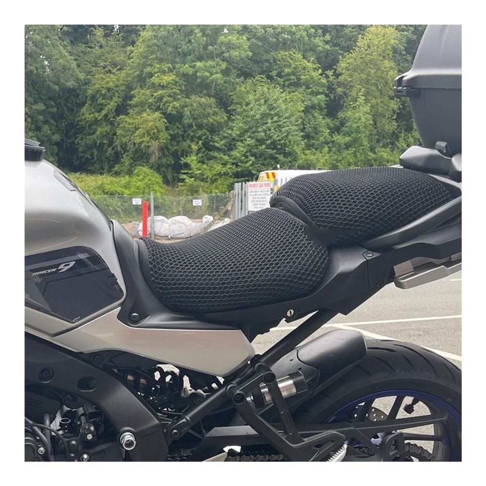 Couvre Selle Moto Housse De Coussin De Siège De Moto Protection Solaire Protecteur De Siège De Moto Housse En Maille Nid D'abeille Siège De Refroidissement Ad