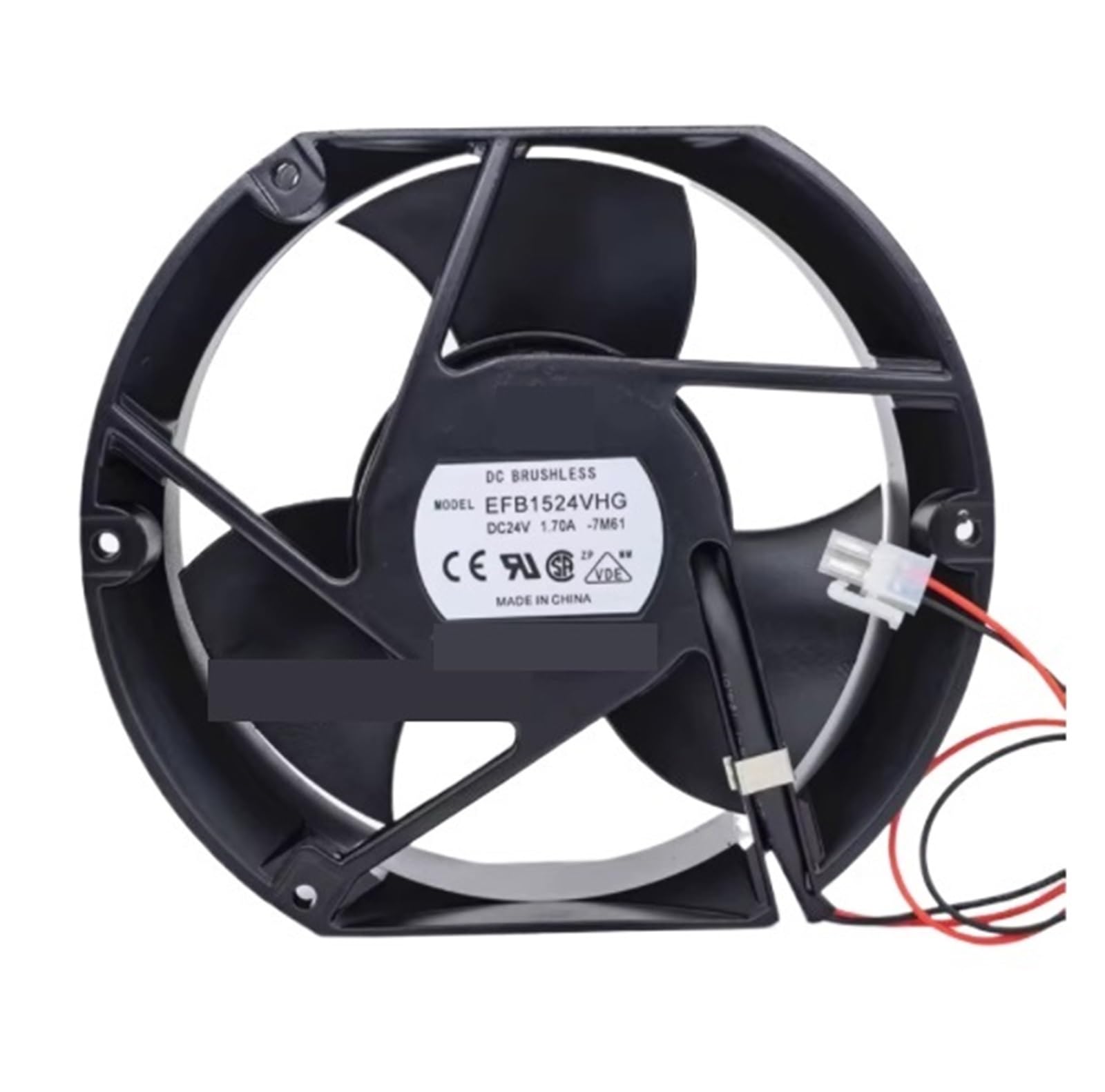 Ventilateur EFB1524VHG DC 24V pour remplacer un refroidissement de machine en panne