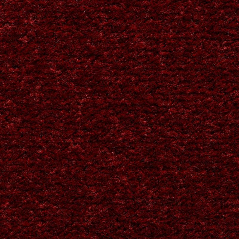Tuda Carpets | Sprinter 5mm Pile Budget Carpet with Felt Backing, 8mm Total Height | Royal Maroon (20) - 5m x 1.5m (16ft4" x 4ft11")