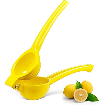 KITEXPERT Lemon Lime Squeezer, Manual Juicer Citrus Squeezer Press for Max Extraction, Ergonomic Fruit Hand Press Squeezer for Effortless Use and Easy to Clean