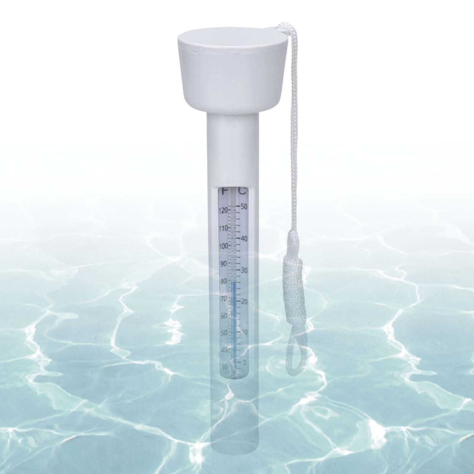 Thermomètre d'eau de piscine - Compteur flottant de 0 à 50 °C, moniteur de température pour étangs d'aquarium | Accessoire de température pour piscine, jardin aquatique, lacs, centres touristiques