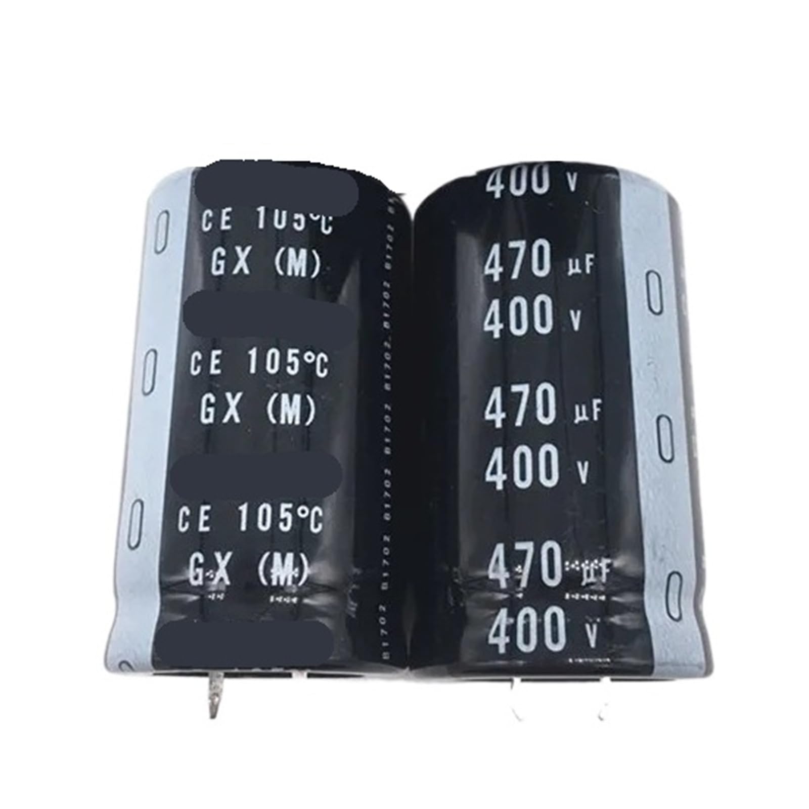 Condensateurs 400V 470uF GX 30x50mm lot de 10 pièces pour circuits