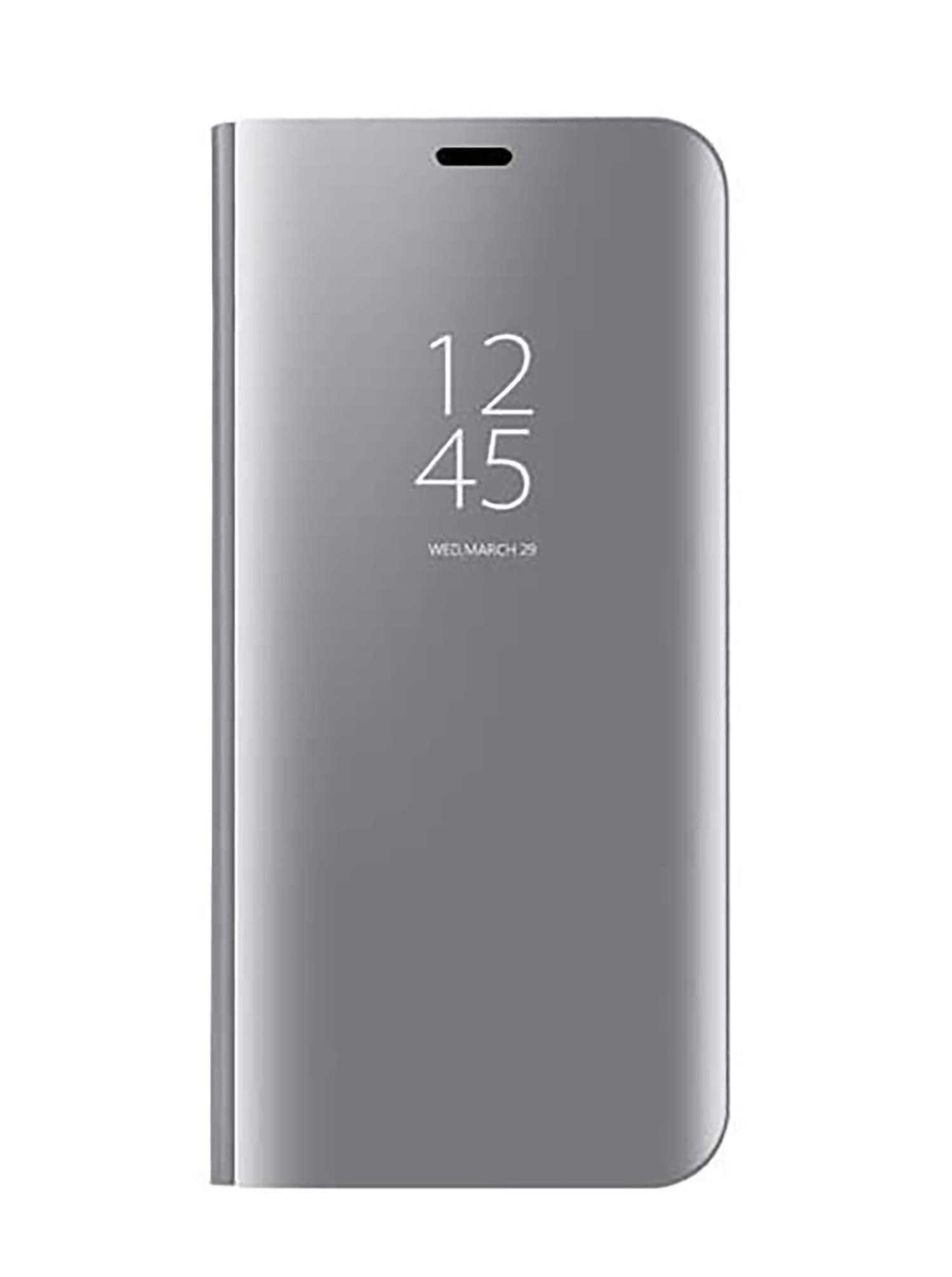 COMAKU Cover Specchio per Xiaomi Redmi Note 12 Pro/Xiaomi Poco X5 Pro, Prime Custodia Smart View con Clear Schermo Finestra - Oro rosa