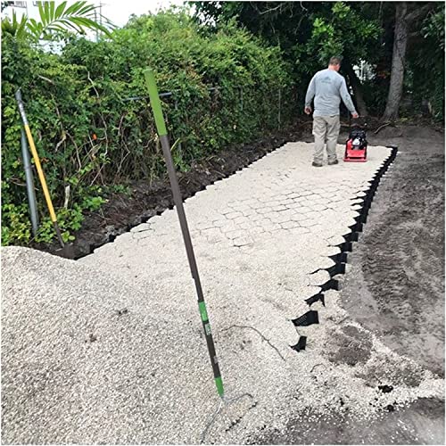 KGBNYSS Geogrid Gravel Ground Grid for Erosion Control/Retaining Wall, Paver