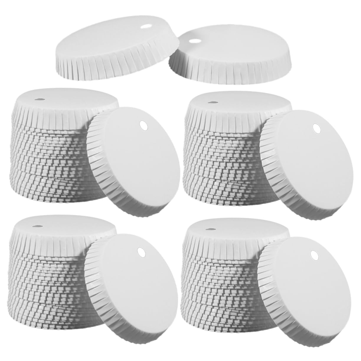 Couvercles papier pour tasse pour salons de beauté et conférences professionnelles