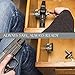 BedSide GunLock Gun Safe Storage Trigger Lock for Guns Pistol Rifles Handguns & Shotguns - Quick Access Mount Accessories for Home Security or Display - Secure Alternative to Safes, Vault and Case