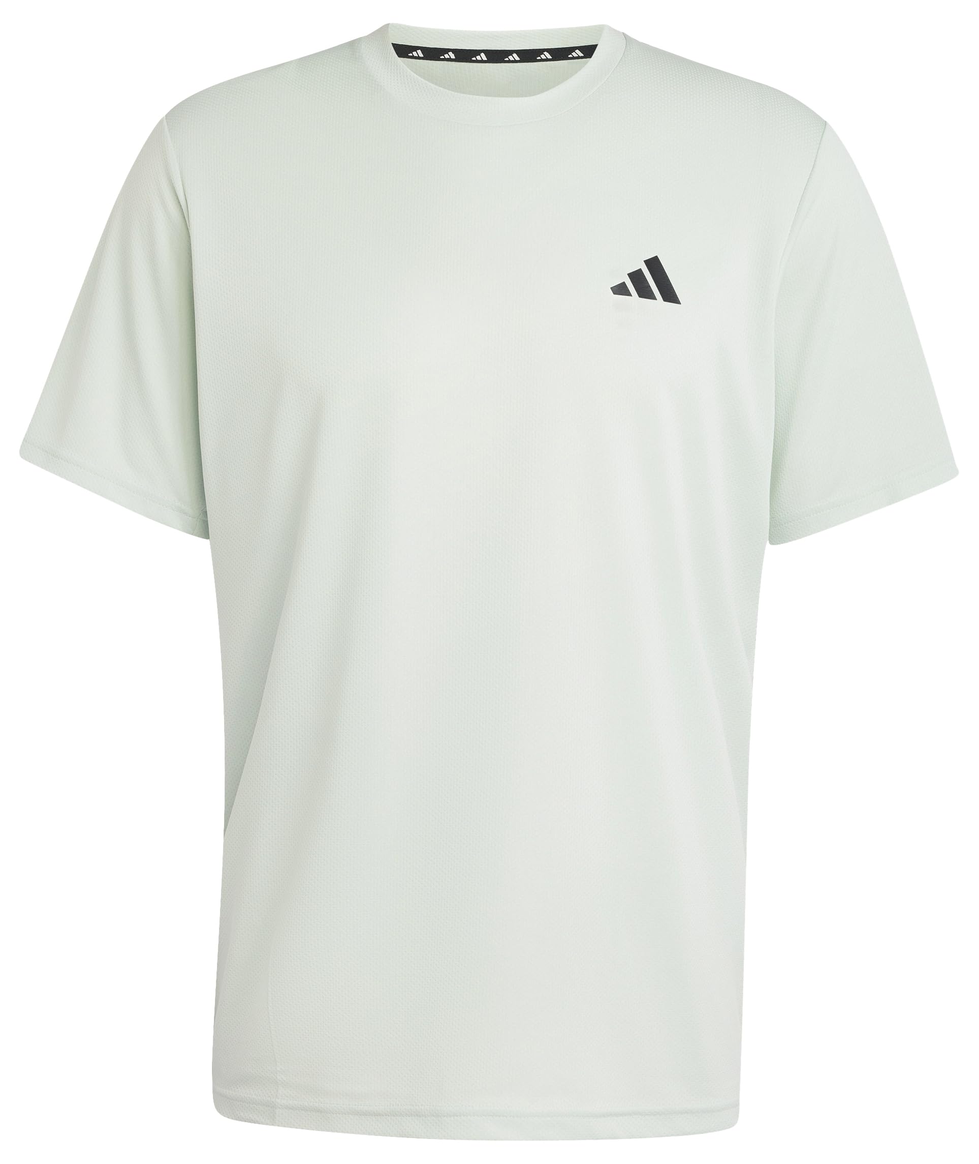 adidas Train Essentials Training T-Shirt, Camiseta de Manga Corta de los Hombres, Linen Green/Black, IW3355