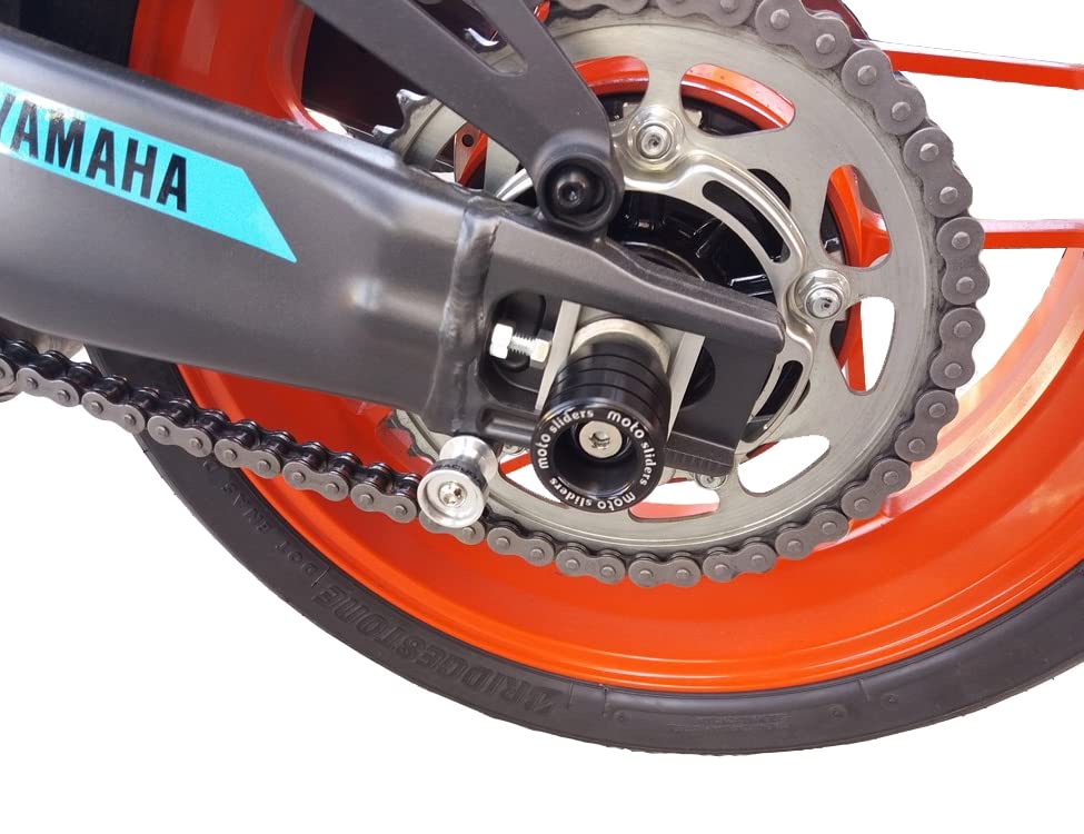 Protection de bras oscillant MT-09 pour éviter les rayures de chute de moto