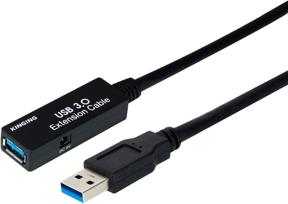 Best Deal Cheap 🛒 USB 3.0 Active Extension Repeater Cable with External Power Supply (15 Meters 50ft) One-Day Sale: Up to 50% Off USB 3.0 Active Extension Repeater Cable with External Power Supply (15 Meters 50ft)