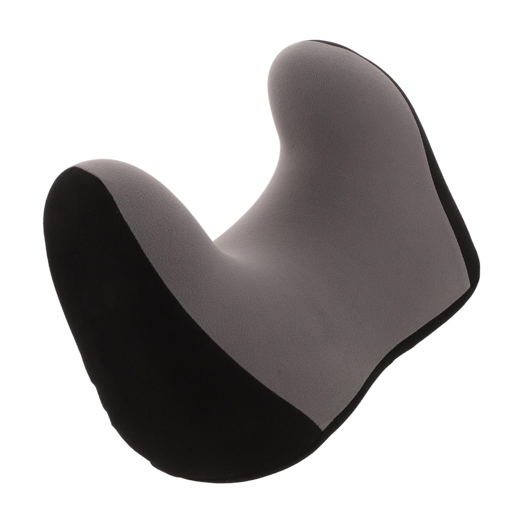 Oreiller d'appui-tête de U pour voiture Hohopeti en tissu tricoté nylon noir