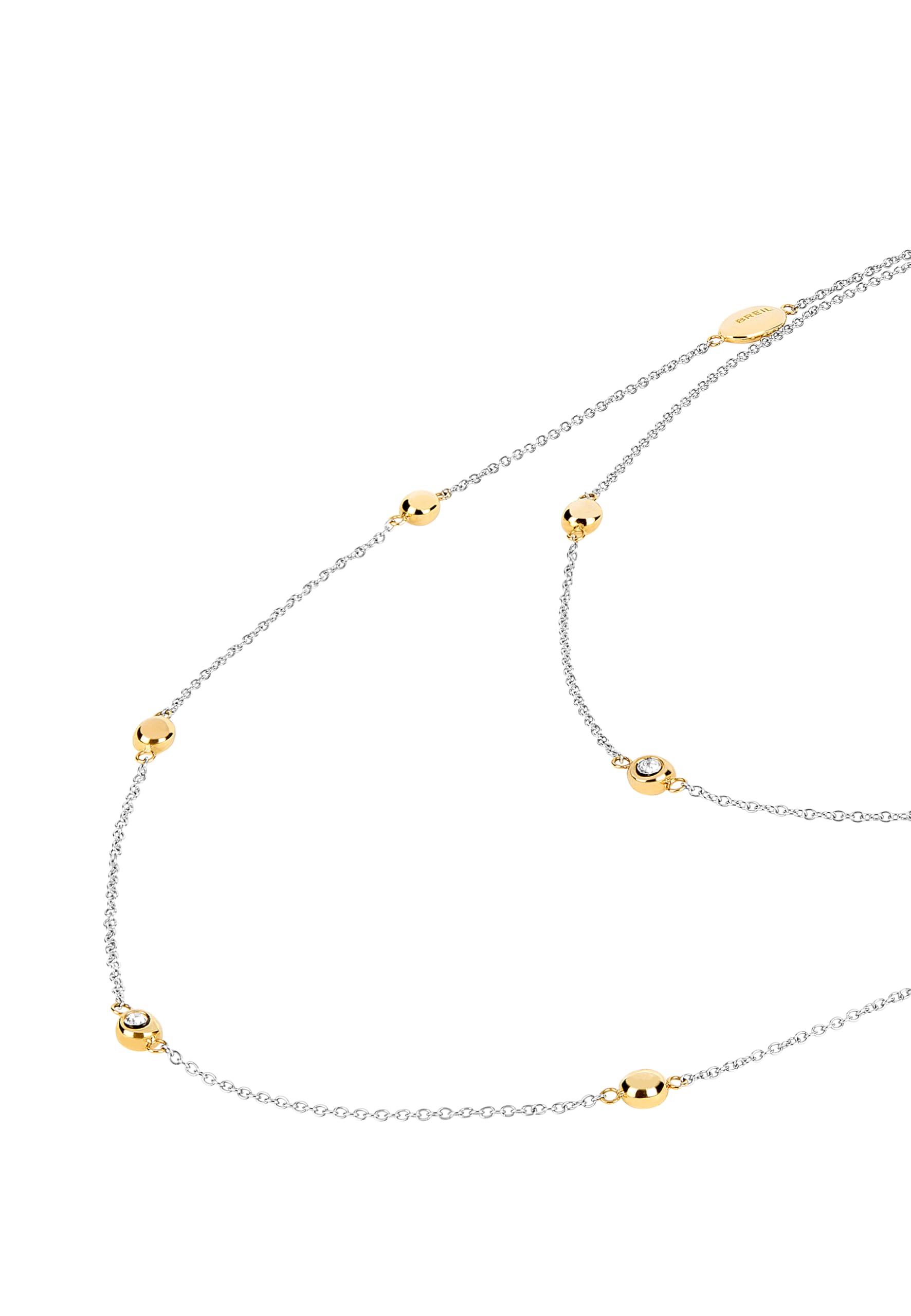 Breil, Collana Donna in Acciaio, Cristalli | Collezione MOONLIGHT, Collana, Dimensione 54 cm, Gioiello idee regalo donna