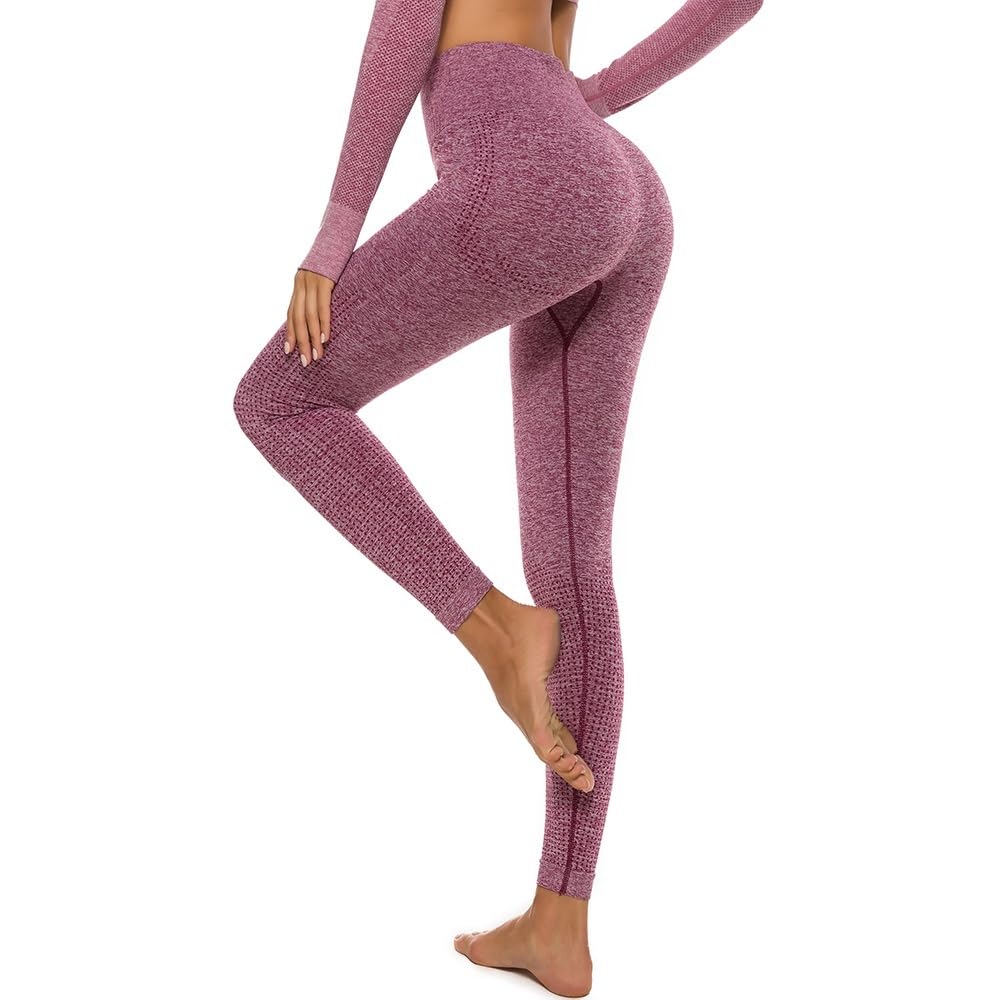 Deporte Mallas sin Costuras de Cintura Alta Push Up Leggins Deporte Mujer Fitness Correr Yoga Pantalones energía Pantalones elásticos Gimnasio Chica Medias 1