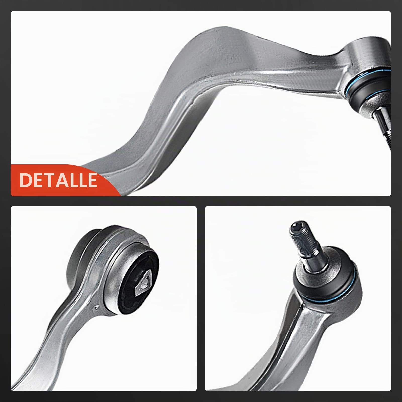 Frankberg 2 brazos de control del eje delantero 31126774826 | eje delantero, 31126774826; Compatible con: Serie 5 E60, Serie 5 Touring E61
