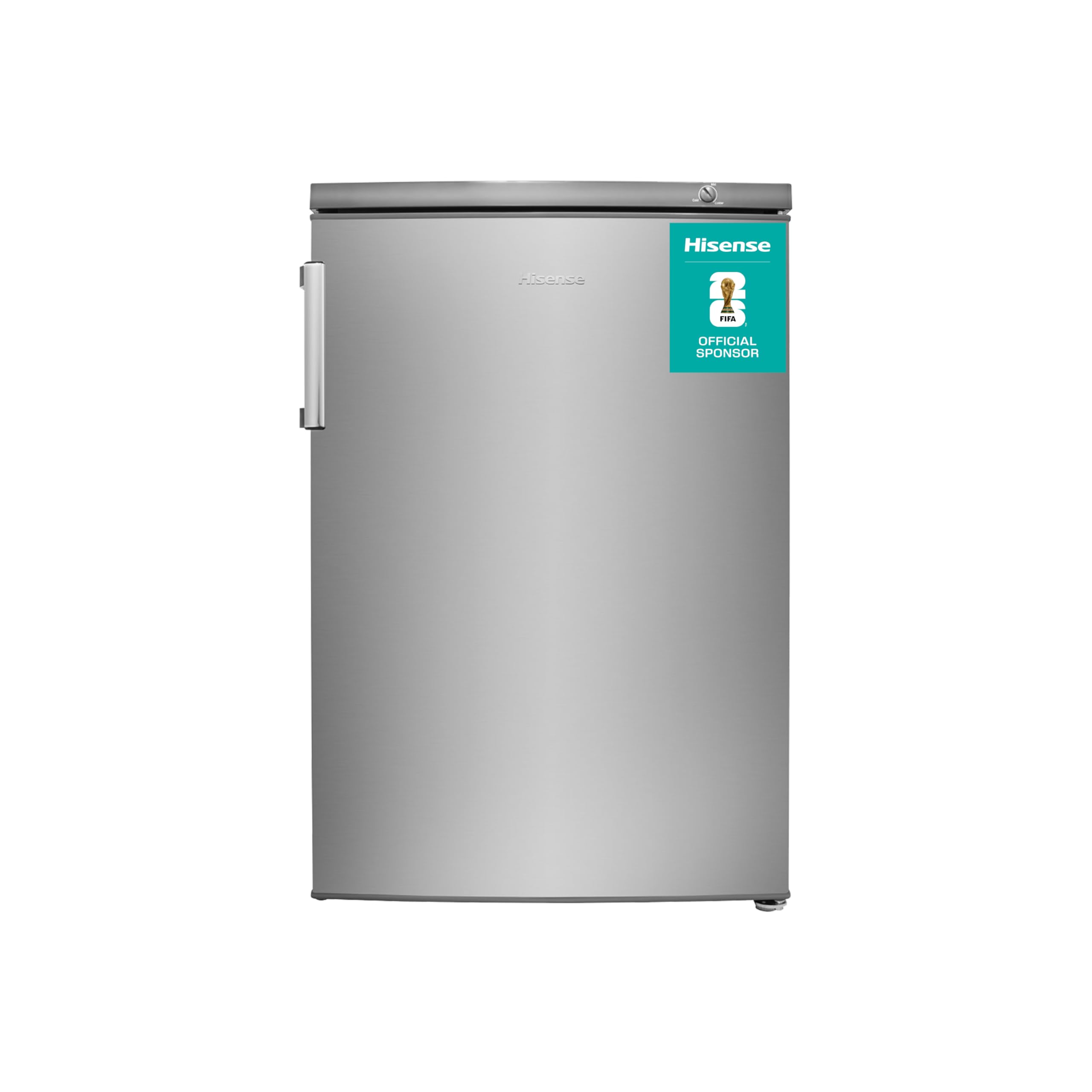 Hisense Fv105d4bc21 Undercounter Freezer - Silver, Silver/Grey