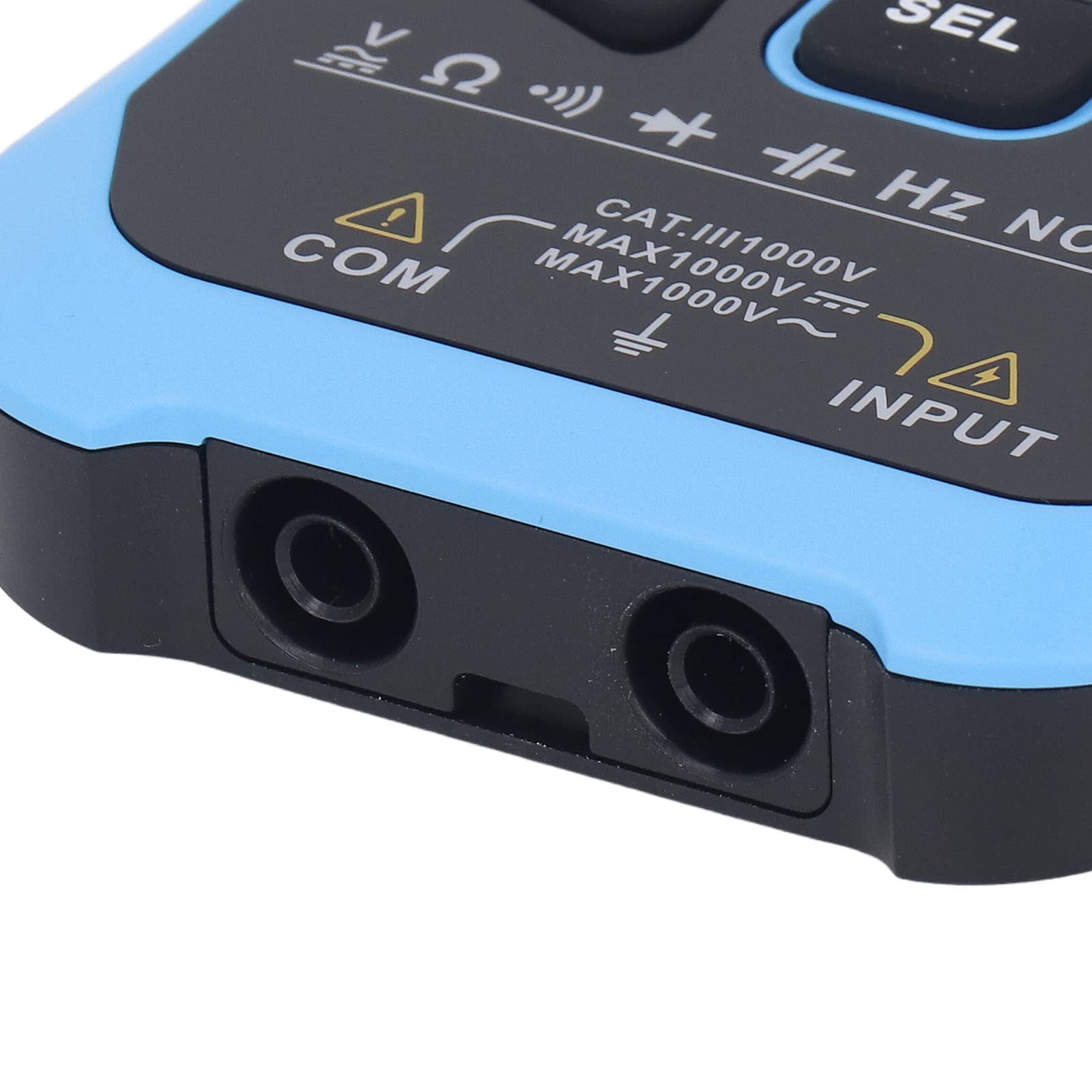 Tester di Temperatura Multimetro Digitale LCD della continuità di Tensione CA/CC Batteria Integrata Ad Alta Precisione