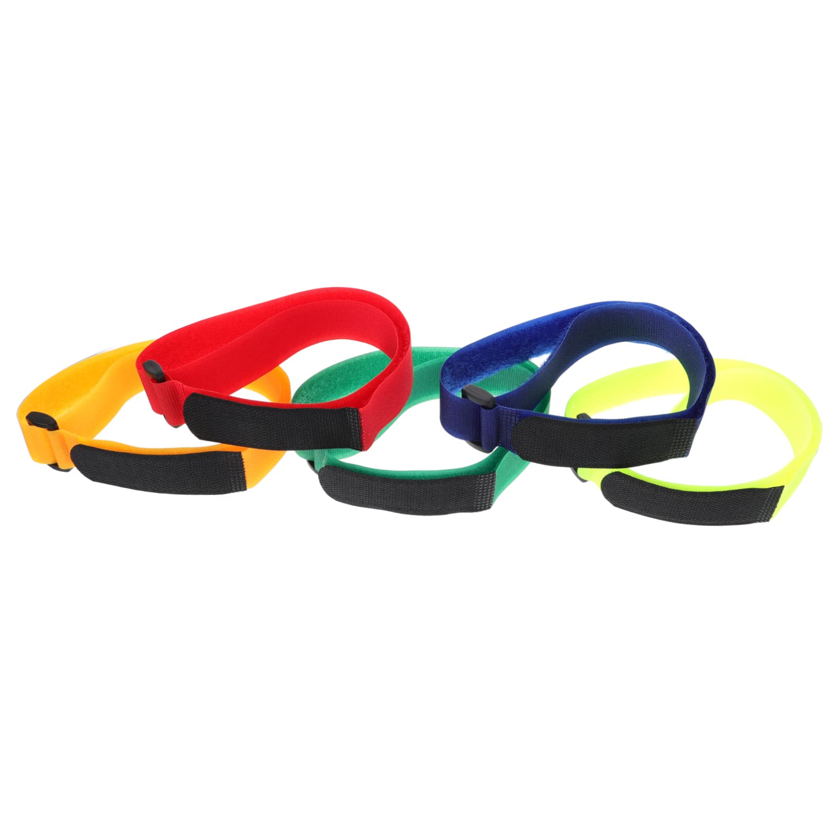 Mikikit 15Pcs Adjustable Cinch Strap for Bike Stability Durable Multi Functional Wheel Strap for Secure Transport Prevents Movement Quality Material with Fine Stitching