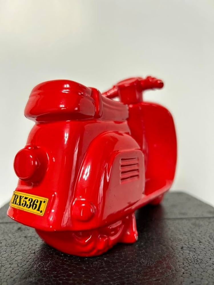 Amazon.co.jp: ベスパ 貯金箱 Vespa 松田優作 探偵物語 レトロ