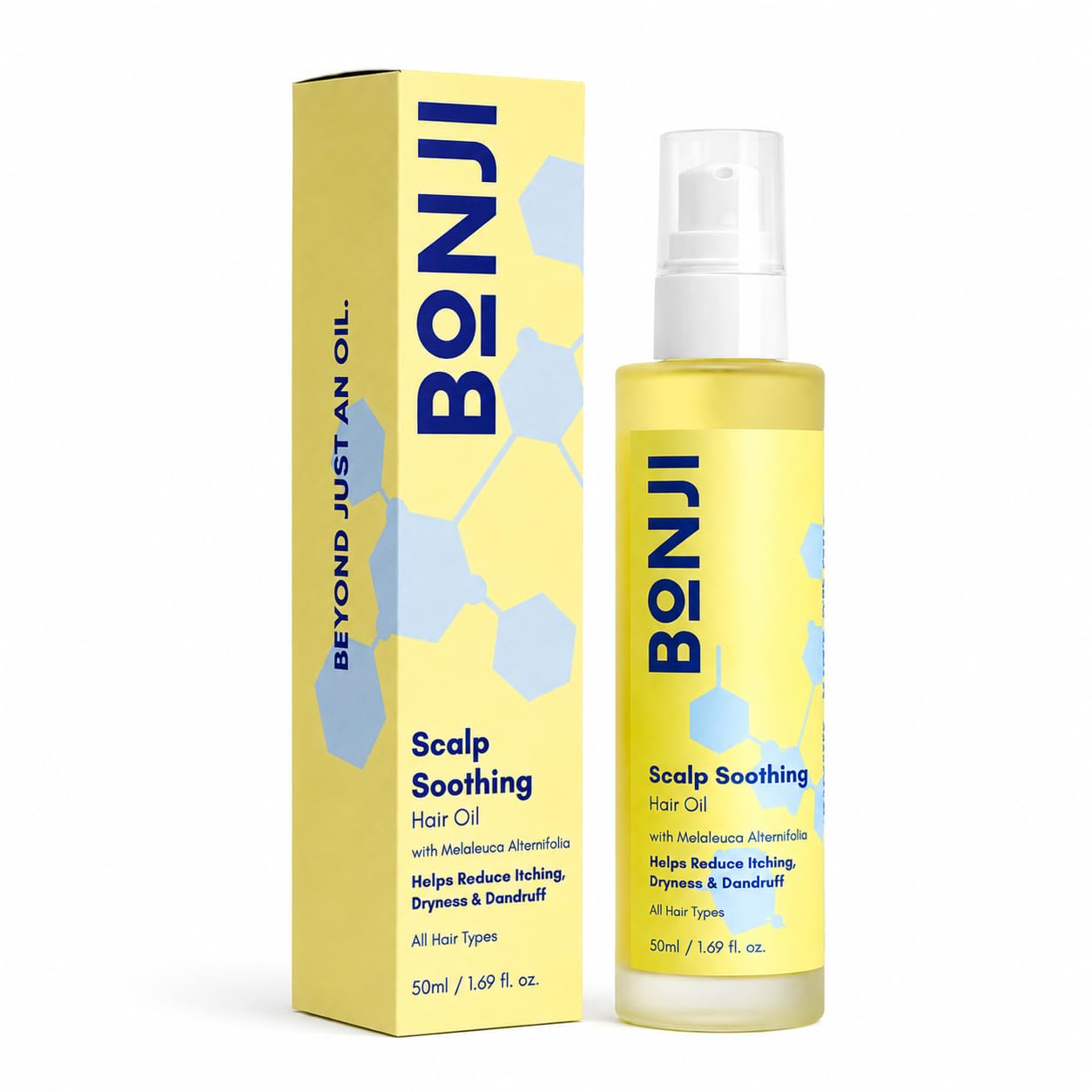 BONJI Scalp Soothing Hair Oil - 50ml - Image 1