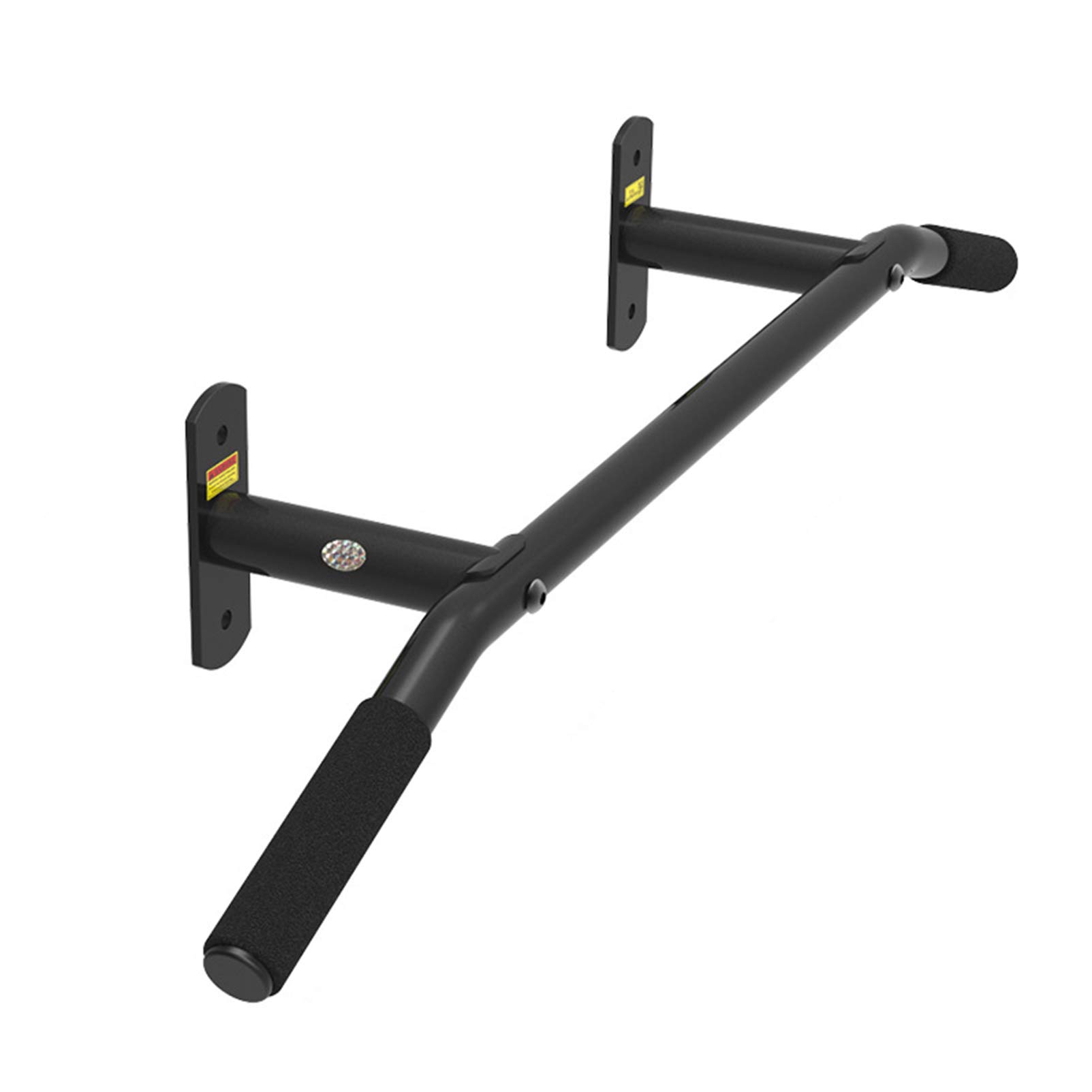 QUSYZD Wall Mounted Pull Up Bar, Chin Up Bar Dip Station With 2 Grip Positions, Power Tower Set Strength Training Equipment, Screws Installation,B