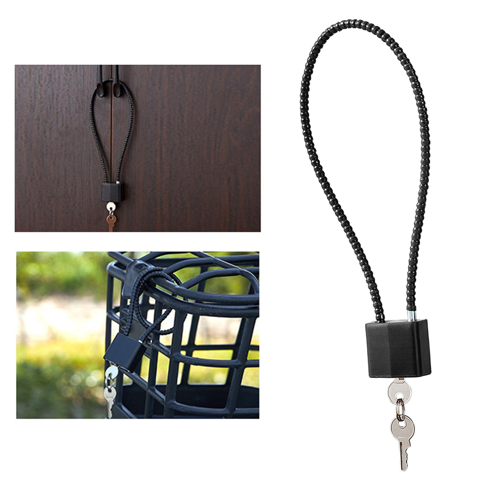 Juego de 10 cerraduras de combinación de 3 dígitos, antioxidante, impermeable, para maleta, armario, equipaje, negro, 3,3 x 3,2 x 2 cm