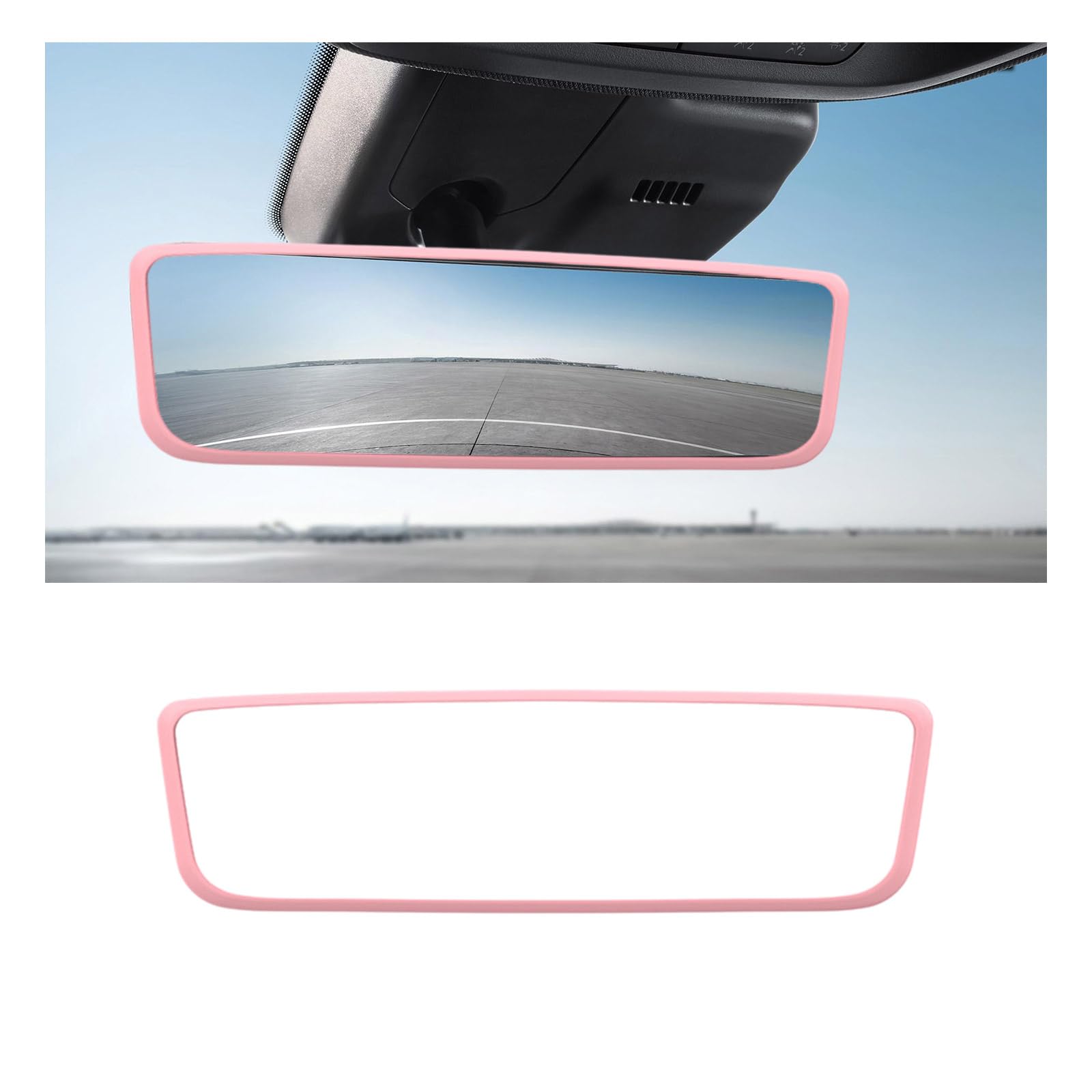 Silikon-Rückspiegelabdeckung In Lila - Schutz & Deko Für Dein Auto