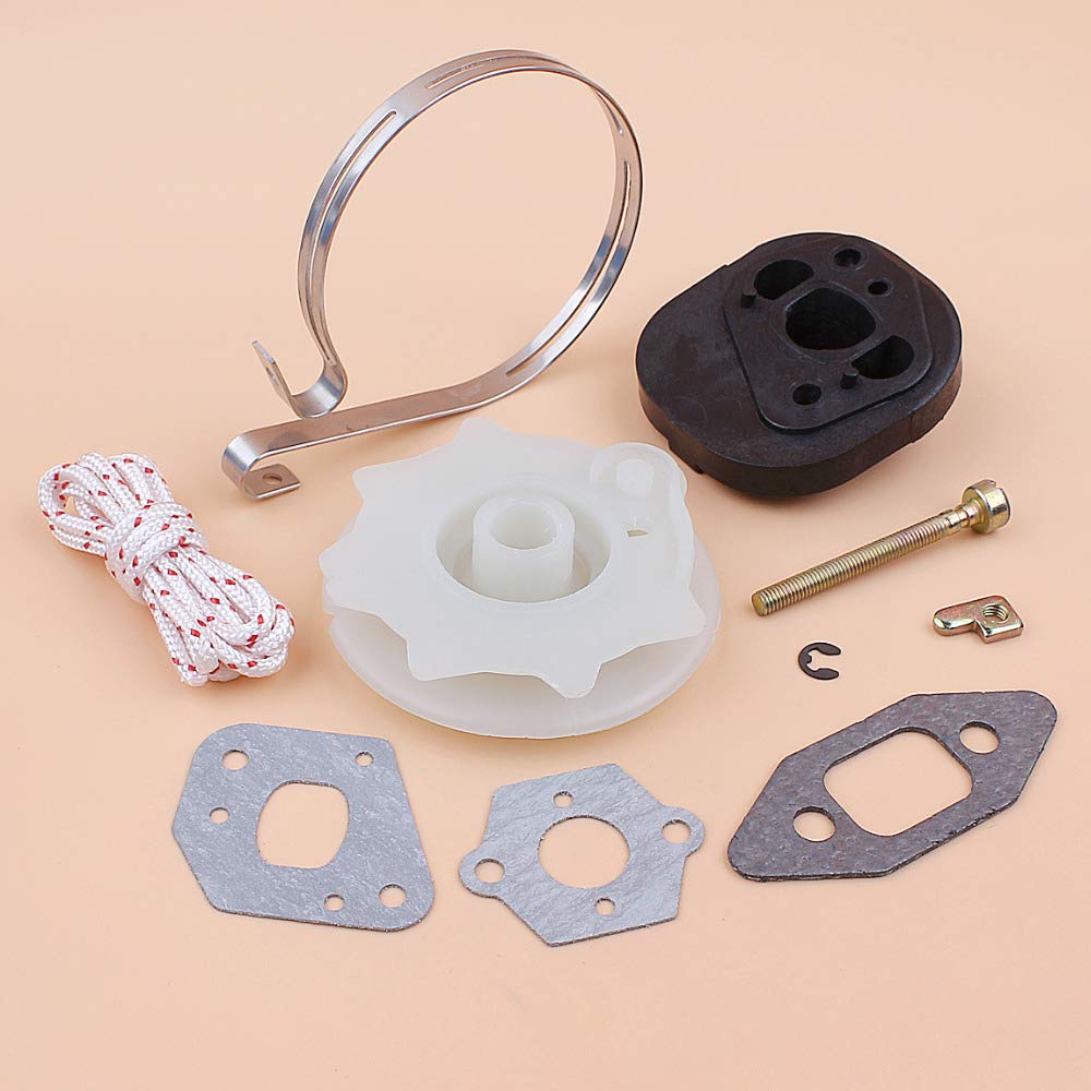Kit de Juntas for Tensor de Banda de Freno de colector, Compatible con motosierras 350 y 351. Piezas de Repuesto.