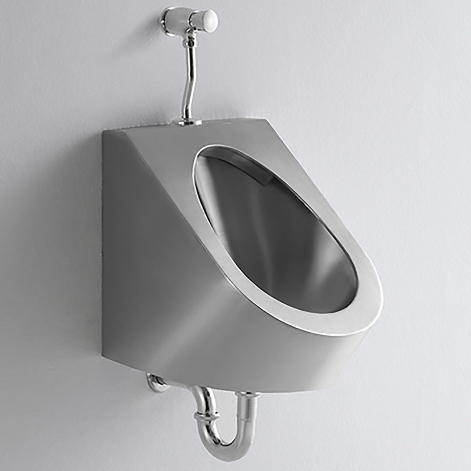 iumLeap Stainless Steel Urinals, Bar Urinals, Garage Urinal, Urinals for Men Spill Proof, Urinals for Men Spill Proof Nighttime, Urinals for Men Bathroom, Outdoor Toilet (Silver-Hand)