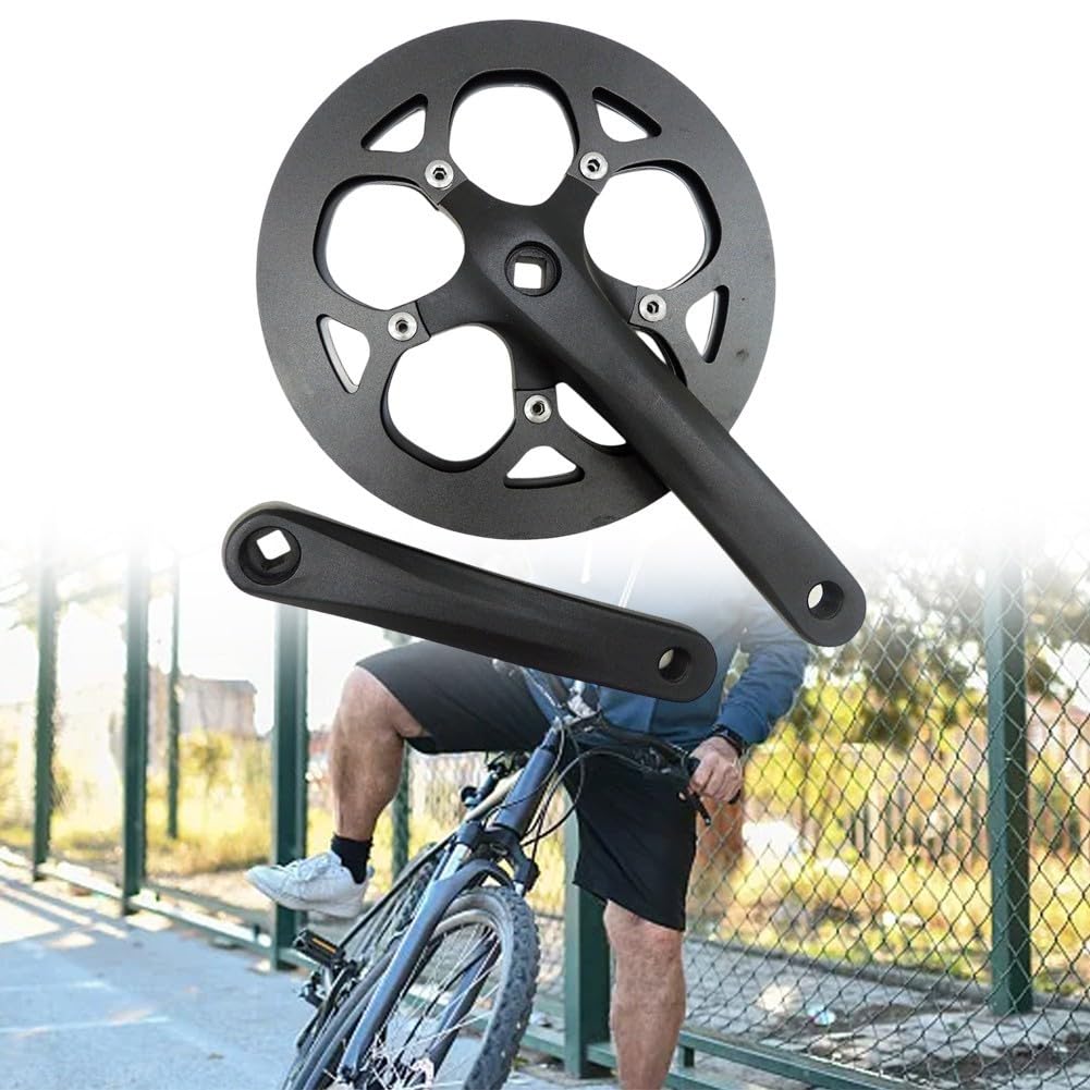 Guarnitura 50T per Mountain Bike, 170 mm, in Lega, di Ricambio, Facile da Usare.