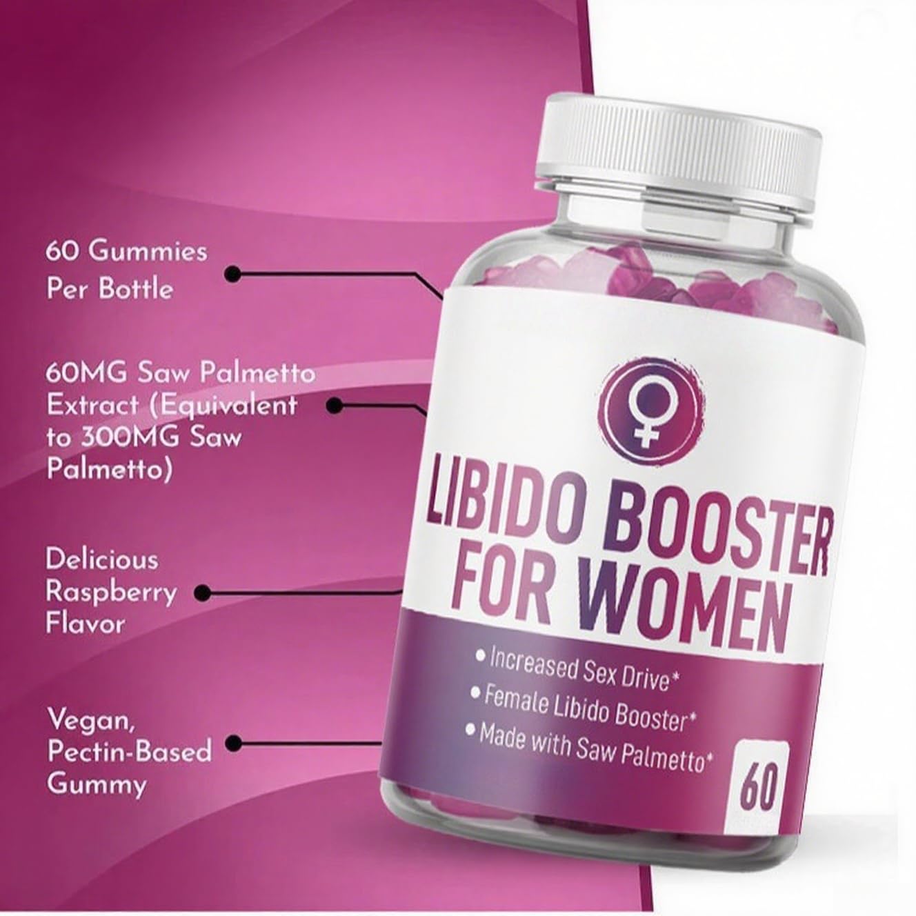 Stimulant de la libido féminine pour femmes, Augmente la passion, le désir et l'excitation – Soulage le stress, Aide à améliorer le dynamisme, la passion et la sensibilité féminins(2PCS)