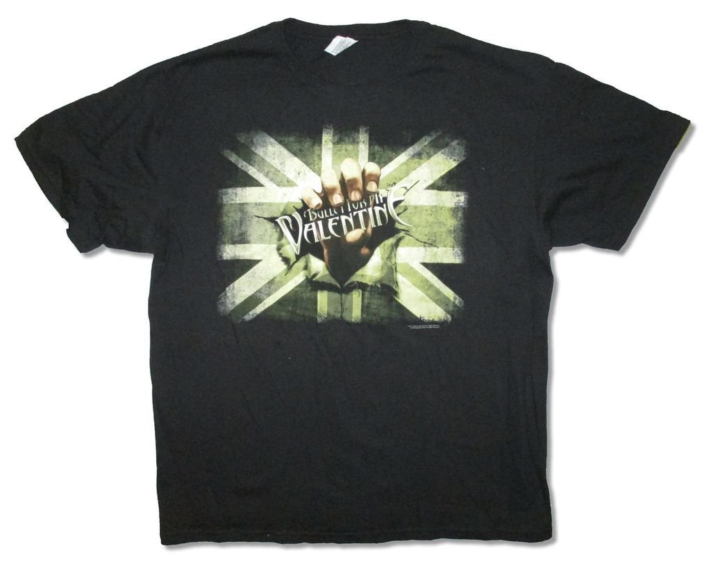 Bullet for My Valentine Backdrop Tour 2011 Mens Black T Shirt (XL)