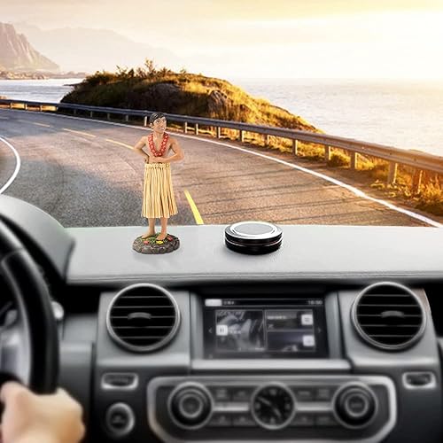 Miniatura 3 de Hawaii Hula Boy - Cabezal de tablero para decoración de conductor, tamaño mediano, 6.3 pulgadas de alto