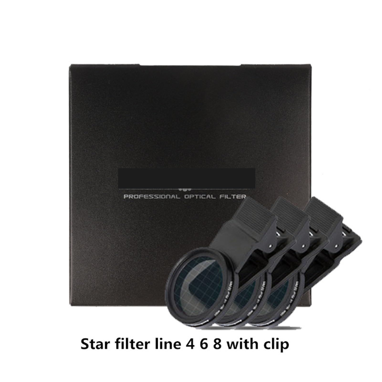 37 mm 52 mm Telefonobjektivfilter - Variabler ND-Filter mit Clip for Smartphone(52mm,MCND1000 and Clip)