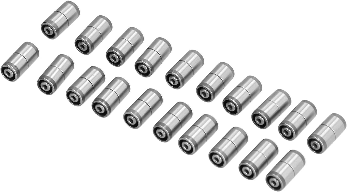 ガイドピンスリーブ、メタルブッシング、正確な位置決め金型アクセサリー、20セット 10x7x10x10、金型製作用高精度ガイドピンと