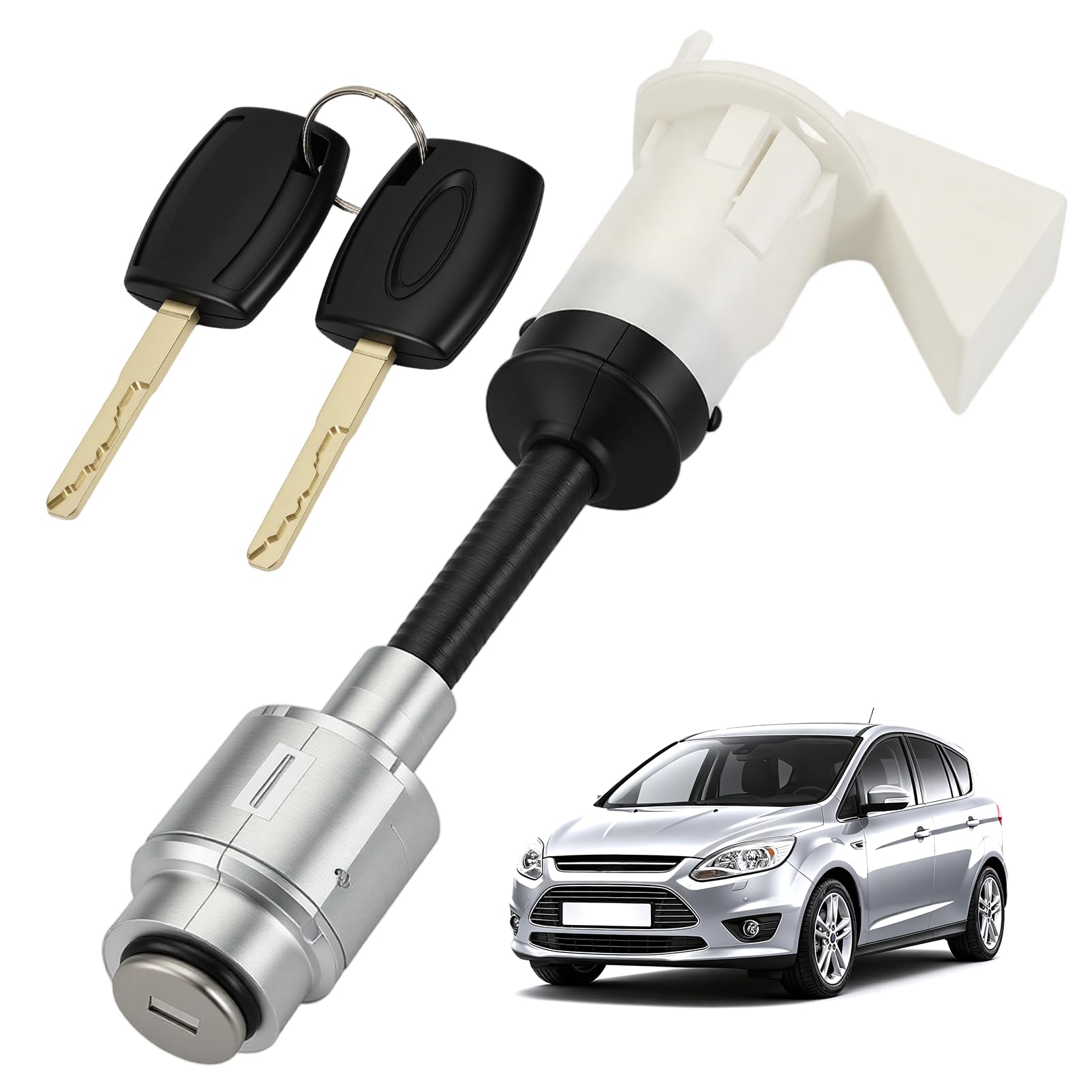 Cerradura capó Ford Focus C-Max soluciona el bloqueo del motor con kit de bombín y llaves