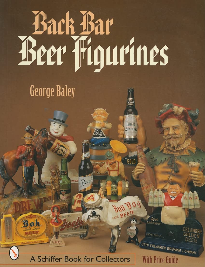 Back bar beer figurines statuettes miniatures de collection