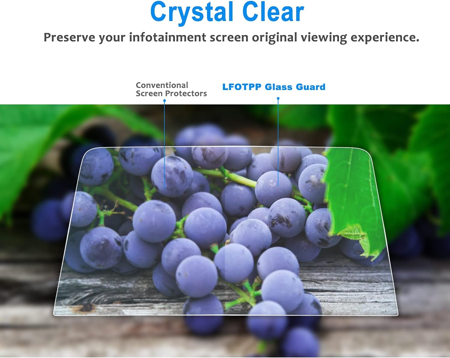 LFOTPP Glass Screen Protector for 2022+ H*yundai Genesis G70 8 Inch Accessories Tempered Glass Navigation 9H Hardness Car Infotainment Stereo Display Center Touchscreen Protective Film