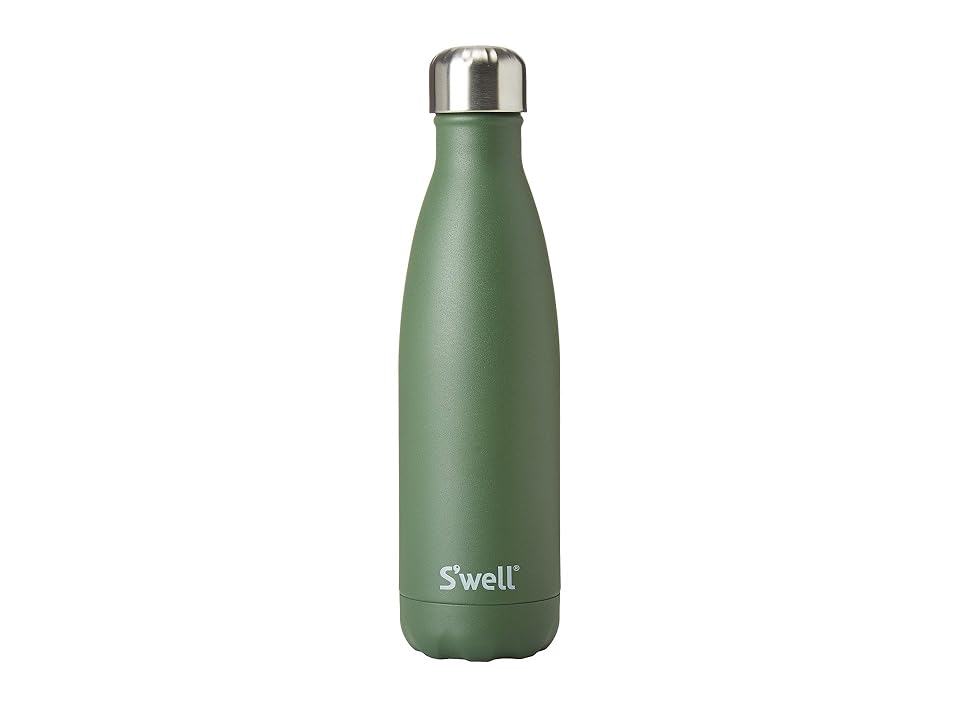 

S'well 17oz - Vacuum Insulated Stainless Steel Water Bottle (Green Jasper) Athletic Sports Equipment