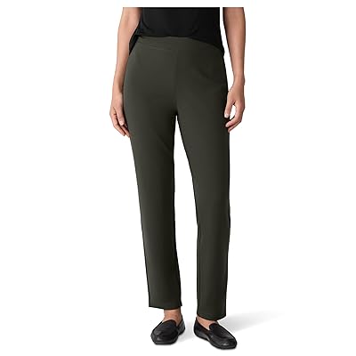 Eileen Fisher Washable Flex Ponte Slim Ankle Pant Women