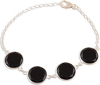 Black Onyx Bracelet, 925 Sterling Silver, Mother Day Gift Jewelry, Tennis Bracelet, Victorian Bracelet, Romantic Statement Bracelet, Vintage Style Filigree Bracelet, Bohemian Tribal Bracelet, Southwestern Bracelet , Natural Gemstone Bracelet, Boho Layering Bracelet, Beautiful Silver Work, Gift Wife, Wedding & Engagement Bracelet, Boho & Hippie Jewelry, One Of A Kind, Gift For Her, Healing Crystal, Promise Bracelet, Easter Gift Jewelry, Boho Love Bracelet