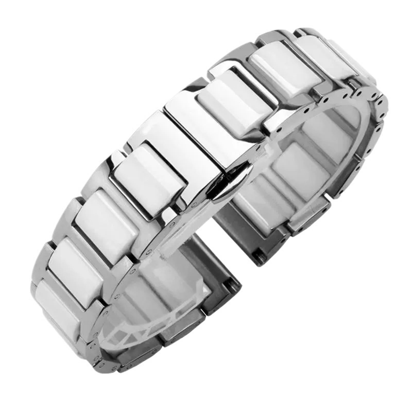 Correa de reloj repuesto cerámica liberación rápida, cómoda, duradera, transpirable, adecuada tanto for hombres como for mujeres