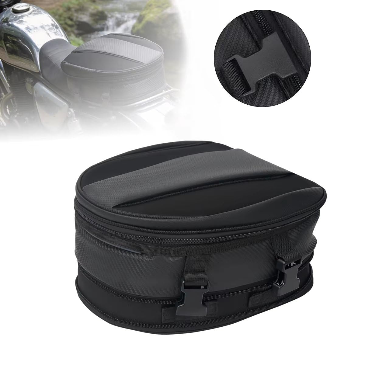 Baúl Moto Bolsa Trasera Motocicleta Case Baúl Moto