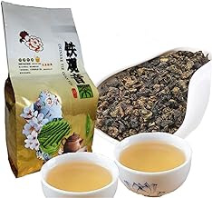 Chá Torrado Tieguanyin Chá Oolong China Original Bom Chá Natural Orgânico Chá Oolong Verde Alimentos Sem Aditivos (50g*5)