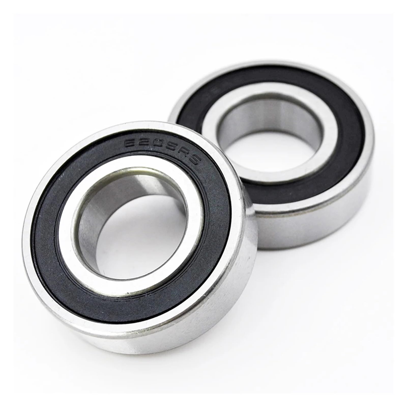 2 Pieces of Bearings 6200 6201 6202 6203 6204 6205 2 DDU LLU 6200 6201 6202 6205 Chromium Steel deep Groove Ball Bearings(6200-2RS 10X30X9mm)