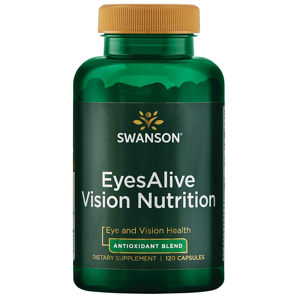 Swanson Eyesalive Vision Nutrition, Bilberry, Lutein, 120 Capsules