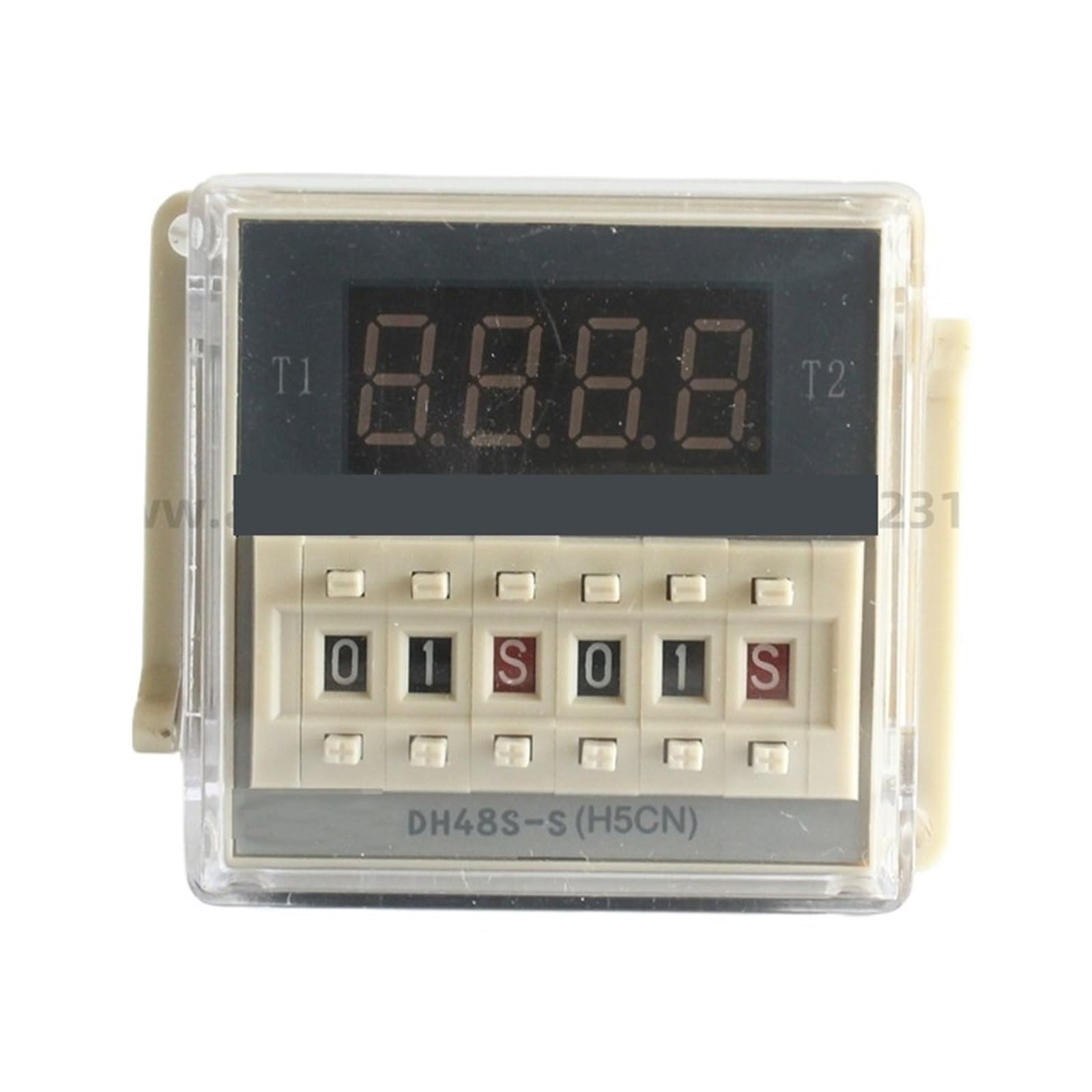 DSZUJTYROP Time Relay DH48S-S Digital Timer Delay 0.1S-99H Hours AC 220V