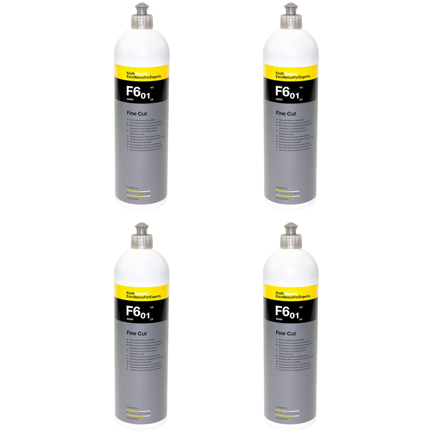Fine Cut F6.01 Koch Chemie Lakier ścierny bez oleju silikonowego 4 x 1 l