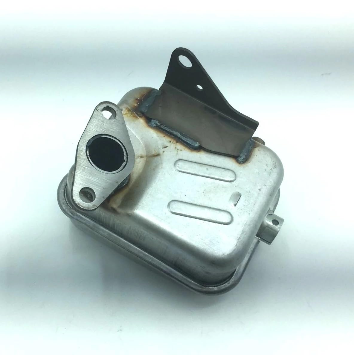 [Pièces Motercyole] Silencieux d'échappement EX17 for Moteur Robin EX17 EX21 Remplace # 278-30101-11 [Facile à remplacer] (EX17)(Muffler and Cover)