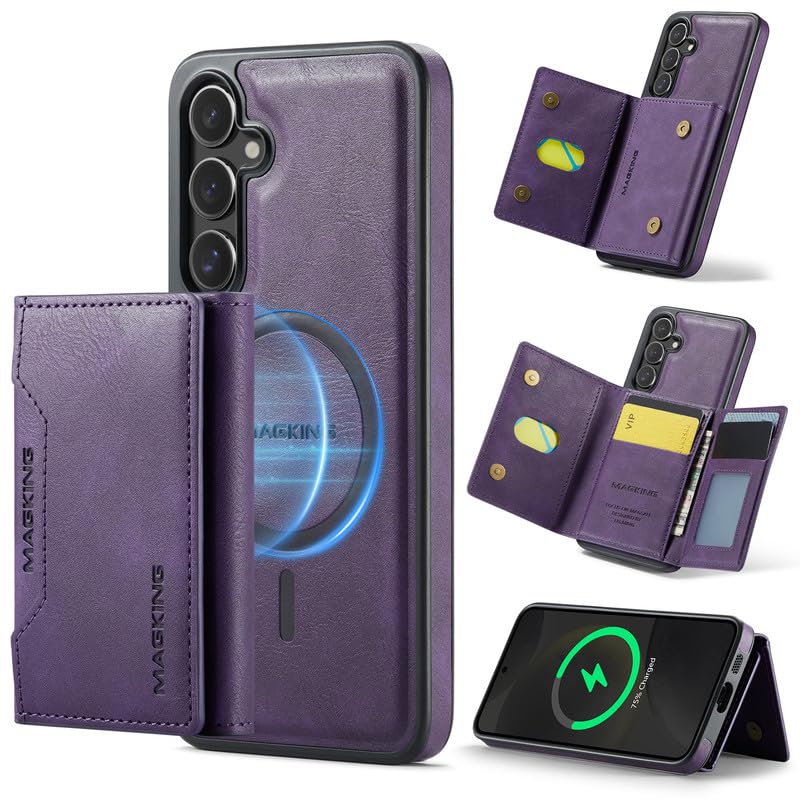 Housse Samsung S25 FE violette idéale pour voyager léger sans sac